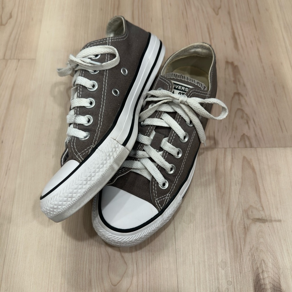 Converse Charcoal Low-Top Sneakers